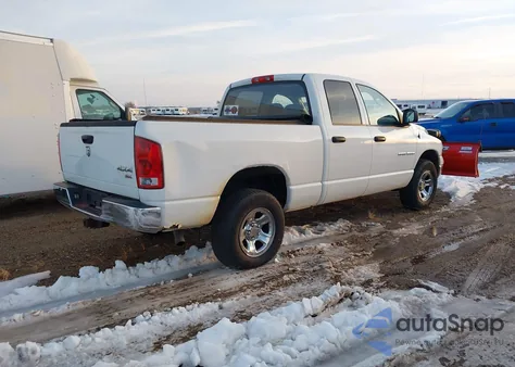 2005 Dodge Ram 1500 Slt/Laramie из США, поврежденный, VIN 1D7HU18N15S290151